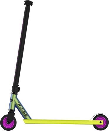 Дитячий самокат Variflex Rugged 2-Wheel Pro Plus Freestyle Kick Scooter зручний для початківців з великим кермом, міцною сталевою рамою, посиленою алюмінієвою декою та преміальними функціями безпеки