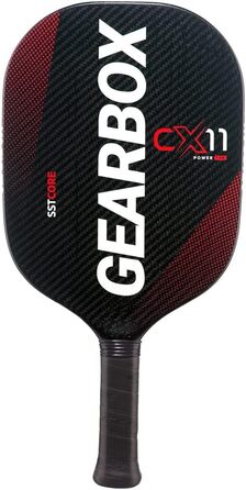 Ракетка Power Pickleball Paddle CX11Q, червона (ручка 9,5см)