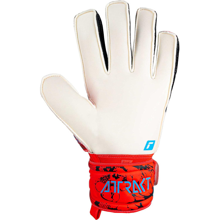 Рукавички Reusch Attrakt Solid, Grip, Outseam, розмір 7.5, черв/син.