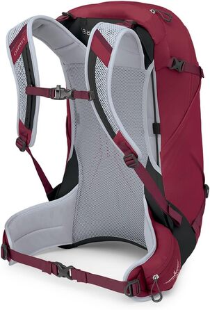 Рюкзак Osprey Hikelite 28 л Sangria Red S-M для туризму