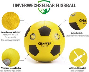Піна м'яч для футболу Chastep 8'' для дітей та початківців, м'який безпечний для тренувань та ігор