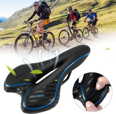 Сидіння гелеве OUXI Comfort, амортизуюче, водонепроникне, для MTB/шосе