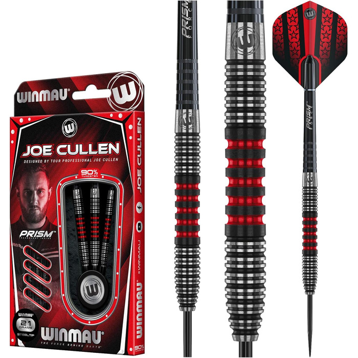 Набір наконечників WINMAU Joe Cullen Special Edition 90% вольфрам, 21 г