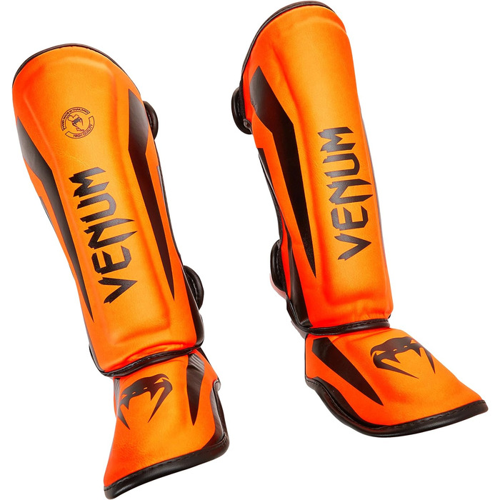 Щитки для гомілок Venum Kids Elite Neo Orange