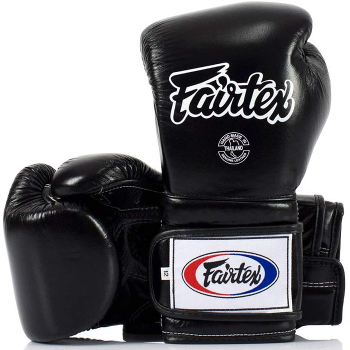 Боксерські рукавички Fairtex BGV9 14 унцій чорні