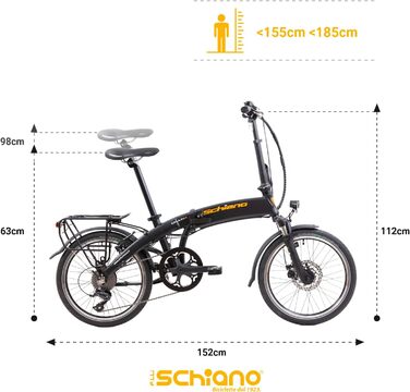 Електровелосипед  Pedelec Електричний Shimano 25 км/год, 20"