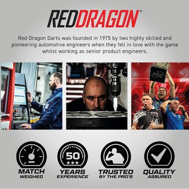 Дротики RED DRAGON Razor Edge ZX з вольфраму (26G, ZX-95) Profi