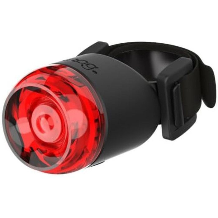 Світло для велосипеда Knog Plug LED: передня або задня фара, StVZO, чорний, червоний, сірий