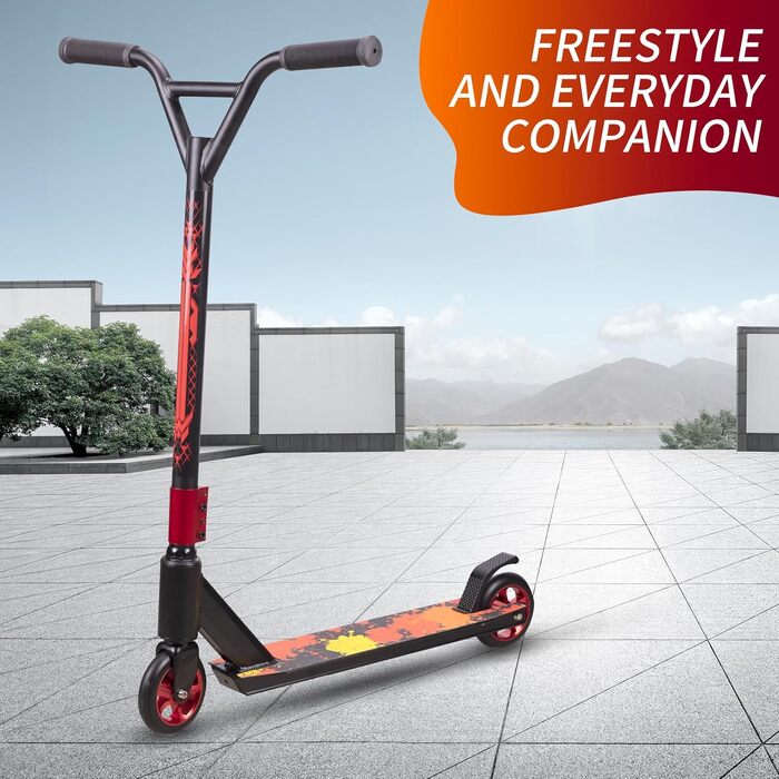 Трюковий самокат MEE GOO Pro Freestyle, легкий, до 100 кг, ABEC-10