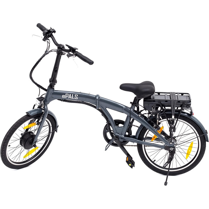 Велосипед ePals E-Bike 20, Сіро-синій, Складний, Pedelec Citybike