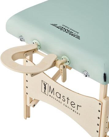 Складний масажний стіл Master Massage Paradise з дерева, переносний, для салону, косметології, тату, мобільного масажу, 71 см