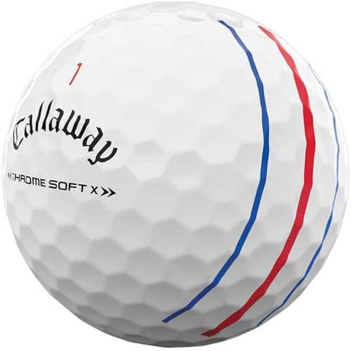 М'ячі для гольфу Callaway Chrome Soft X 2022