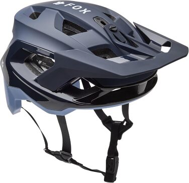 Шолом для велосипеда Fox Racing SPEEDFRAME PRO BACKFADE унісекс, середній розмір, відмінний захист, комфортна посадка, оптимальна вентиляція (темно-синій)
