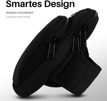 Чохол moex Sports Armband для OnePlus Nord, 2 відділення, чорний