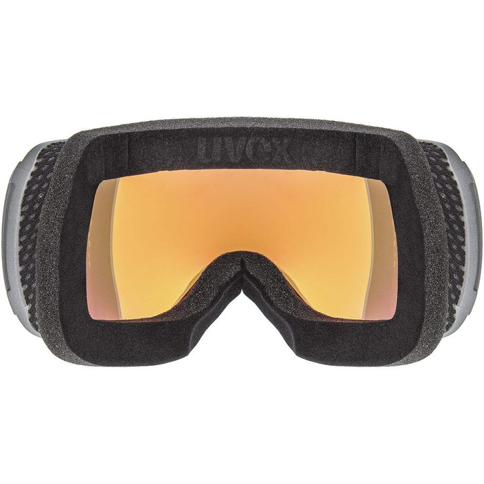 Гірськолижні окуляри Uvex Unisex Downhill 2100 Cv () (один розмір, носоріг/оранжево-помаранчевий)