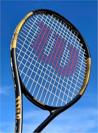 Ракетка для дорослих Wilson Serena Elite 103, чорна/золота ручка 1 (4 1/8')