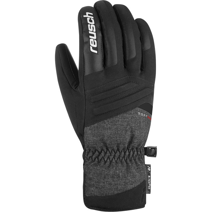 Рукавички Reusch Seamus R-tex Xt чорний/сірий, розмір 9, теплі, водонепроникні