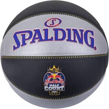 Баскетбольний м'яч TF Spalding (розмір 6, чорний/сріблястий)