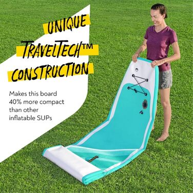 Набір туристичних дошок Bestway Hydro-Force SUP, аквапланер, 322 x 79 x 12 см, з веслом