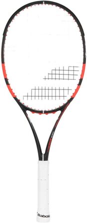 Ракетка Babolat Pure Strike 100 16/19 Неон Сірий/Червоний