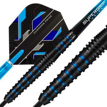 Дротики Harrows Spina Black 24г сталевий наконечник, для дорослих, стілтіп, універсальні