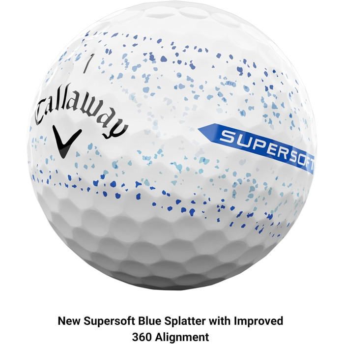 М'ячі для гольфу Callaway Supersoft 2023