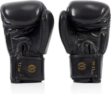 Рукавички Fairtex BGV19 Deluxe 14 унцій облягаючі Чорний