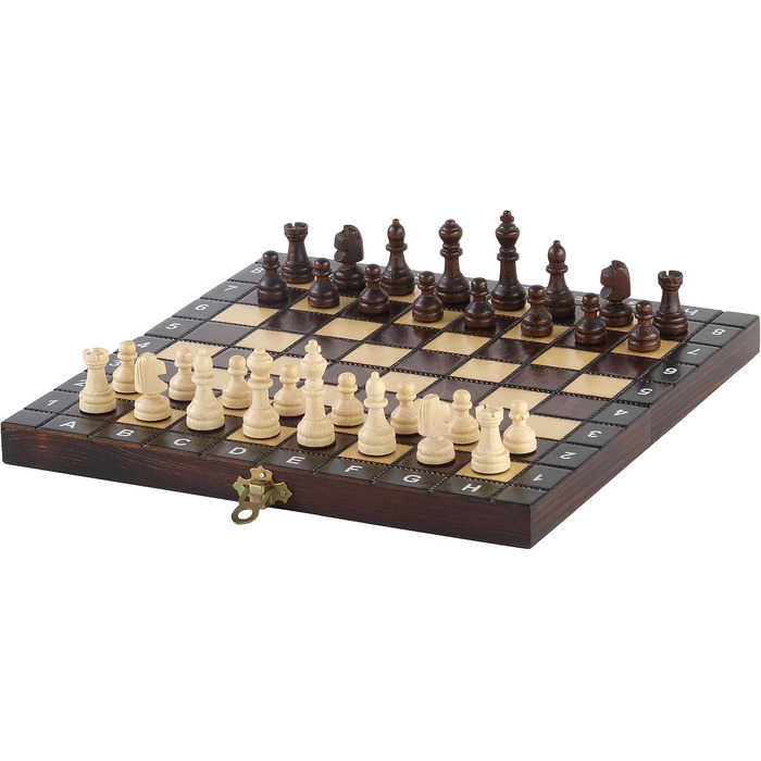 Набір Sunrise Chess & Games 3в1: шахи, шашки, нарди, 28x28 см