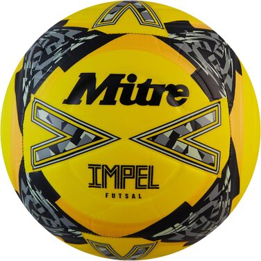 М'яч Mitre Impel розмір 4 флуоресцентний жовтий унісекс