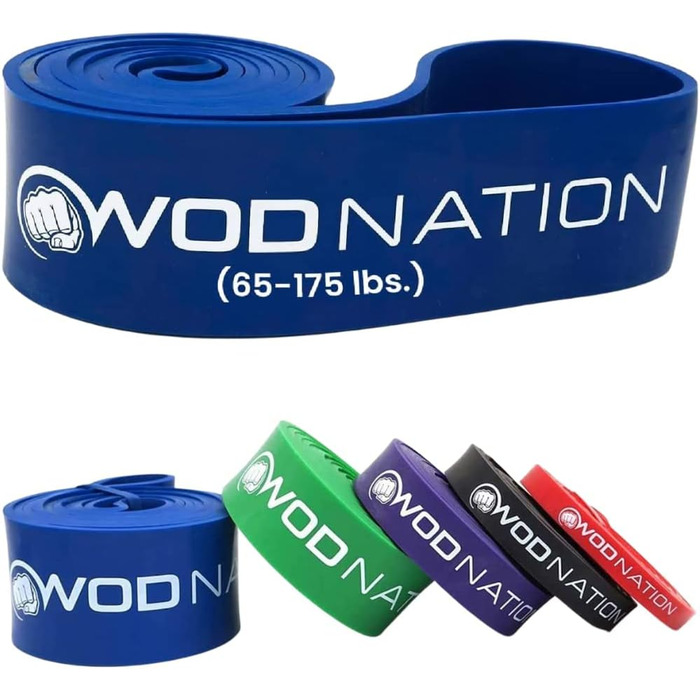 Петля для підтягувань WOD Nation 41 дюйм, еспандер для фітнесу, кросфіту, розтяжки та тренувань