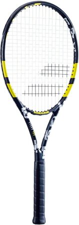 Ракетка для тенісу Babolat Evoke 102 чорно-жовта нанизана 270г л НОВИНКА 3