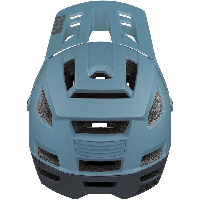 Велосипедний шолом IXS Trigger FF Enduro MTB, білий/синій, SM (54-58 см)