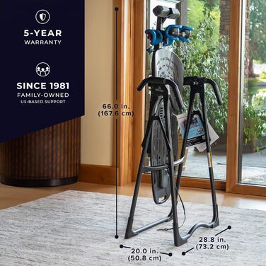 Інверсійний стіл Teeter FitSpine X для спини, зареєстрований FDA, для зняття болю в спині