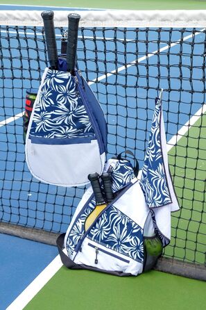 Жіночий тенісний рюкзак Glove It – легка сумка для тенісу, слинг-рюкзак для 2 ракеток, м'ячів та пляшки води