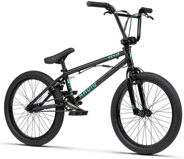 Радіо Revo Pro FS 20 дюймовий велосипед BMX Велосипед Фрістайл Велосипед 20 Початківець Стріт Парк Трюки Чорний