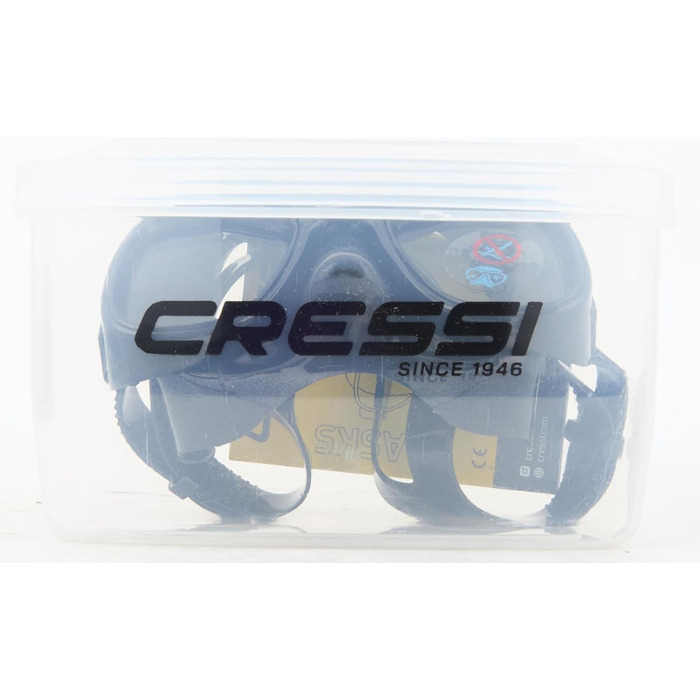 Маска для фрідайвінгу Cressi Superocchio One size Black