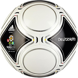 Футбольний м'яч adidas Euro Capitano Germany, біло-чорний, розмір 5