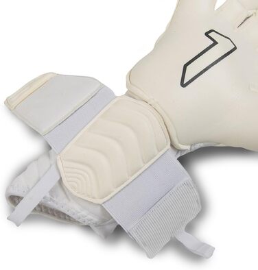 Воротарські рукавички Rinat Aries Nemesis Pro для дорослих, білі, розмір 7