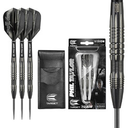 Мішені для дартсу Phil Taylor Power 8-Zero 1 Steeldarts 80% Вольфрам, 21/23/25G