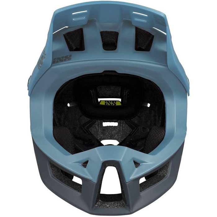 Велосипедний шолом IXS Trigger FF Enduro MTB, білий/синій, SM (54-58 см)