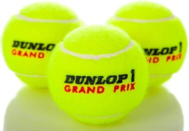 Тенісні м'ячі DUNLOP Grand Prix Extra Duty з твердим покриттям 3 банки з м'ячами в мультиупаковках (доступно 2-24 банки) 2 банки