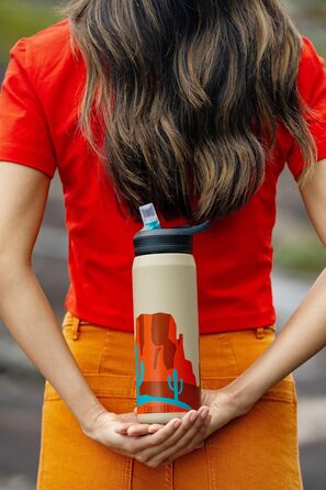 Пляшка для води CAMELBAK Eddy+ з клапаном, спортивна, 600 мл