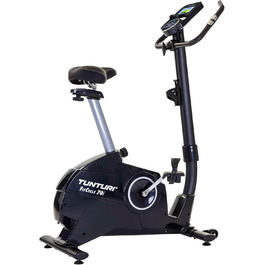 Велотренажер Tunturi FitCycle 50i/70i з LCD монітором Ергометр з додатком (Tunturi Routes & Zwift) Домашній тренажерний велосипед на 32 кроки, датчик серцевого ритму, вантажопідйомність 150 кг Tunturi Fitcycle 70i