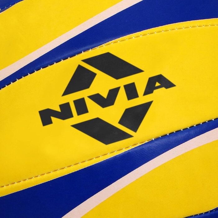 М'яч для відпочинку NIVIA 472, жовто-синій, розмір 4, універсальний