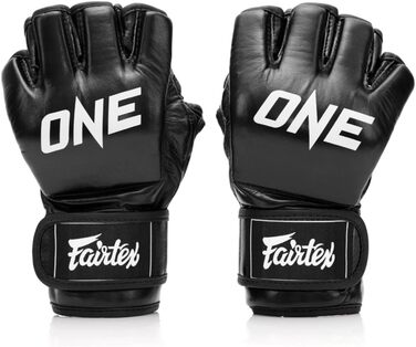 Рукавички для ММА Fairtex FGV12 X One Championship, чорні, XL