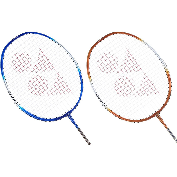 Ракетка Yonex ZR 100 алюміній, набір 2 шт., синій/помаранчевий