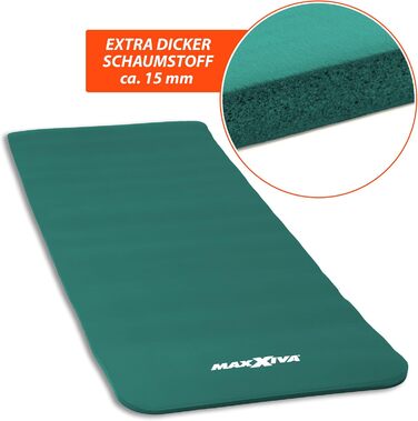 Йога-мат 190x60/100x1,5 см, нековзкий, без фталатів, з ременем для перенесення, вибір кольору – килимок для фітнесу, спорту та гімнастики