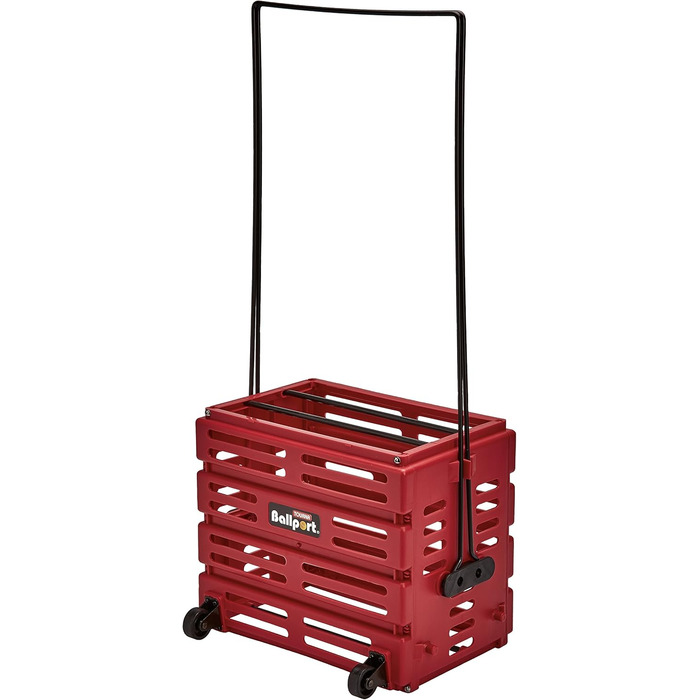 Візок Tourna Bpd-80w Ballport Deluxe з колесами One Size Red/Getaway Solids