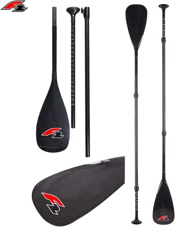 Професійне SUP весло F2 Carbon PRO, 3-секційне, надлегке 750 г