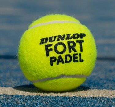 Падельні м'ячі Dunlop Fort Padel для турнірів, FIP сертифікат